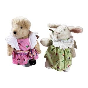 1990s Muffy Vanderbear Spring Bonnets Collection Set of 2